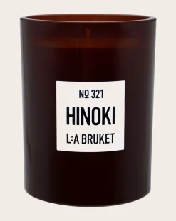 L:A BRUKET Bougies, Senteurs-Hinoki scented candle - 260g Non teinté
