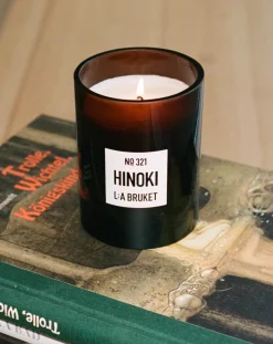 L:A BRUKET Bougies, Senteurs-Hinoki scented candle - 260g Non teinté