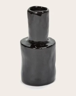Serax Vases, Objets Déco-Héléna Ceramic Vase Noir