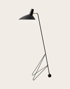& Tradition Lampadaires-HM8 Tripod floor lamp, Hvidt & Mølgaard Noir