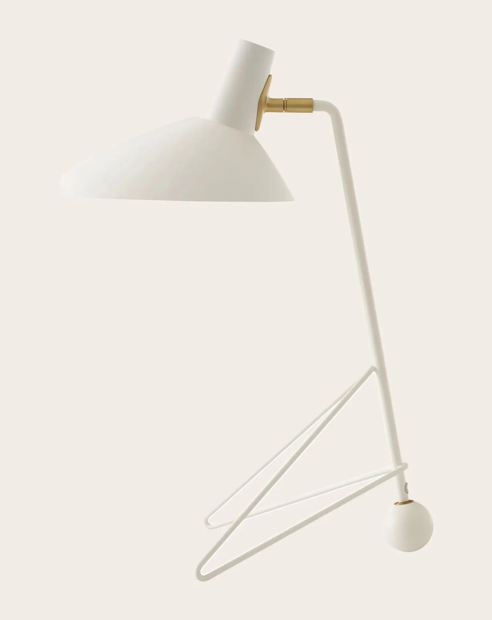 & Tradition Lampes À Poser-HM9 Tripod table lamp, Hvidt & Mølgaard Blanc