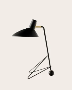 & Tradition Lampes À Poser-HM9 Tripod table lamp, Hvidt & Mølgaard Noir