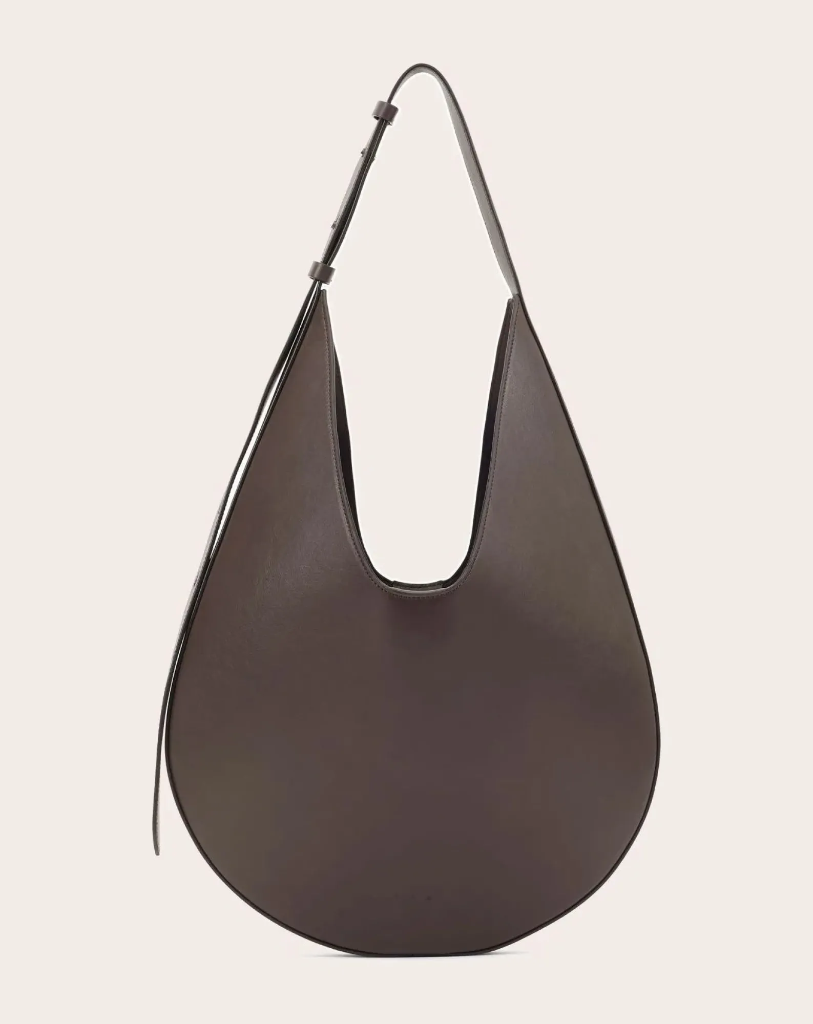 Aesther Ekme Sacs À Main-Hobo leather handbag Marron