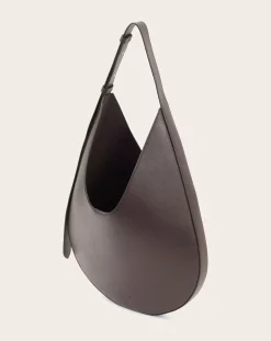 Aesther Ekme Sacs À Main-Hobo leather handbag Marron