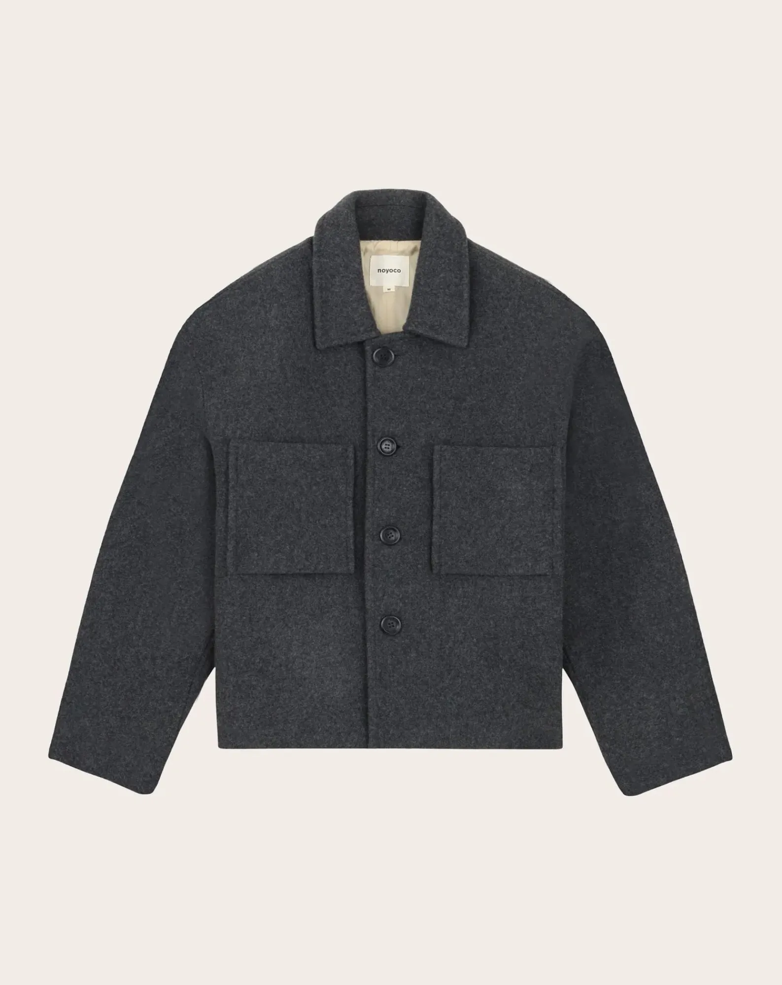 Noyoco Vestes, Manteaux-Holar Wool Jacket Anthracite