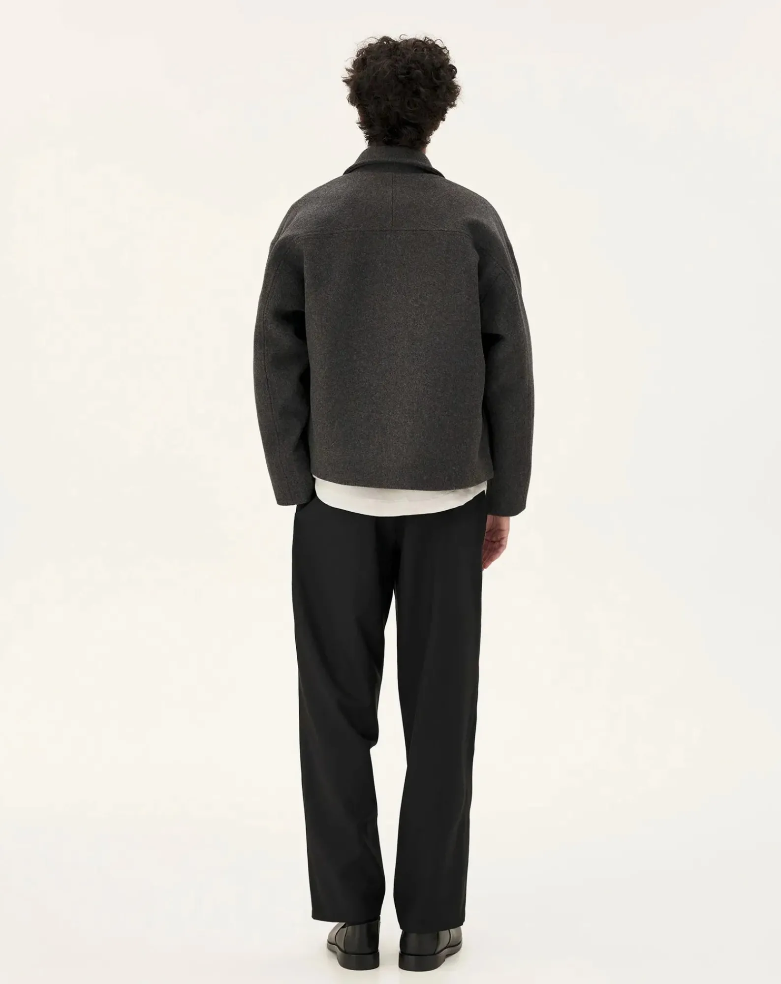 Noyoco Vestes, Manteaux-Holar Wool Jacket Anthracite