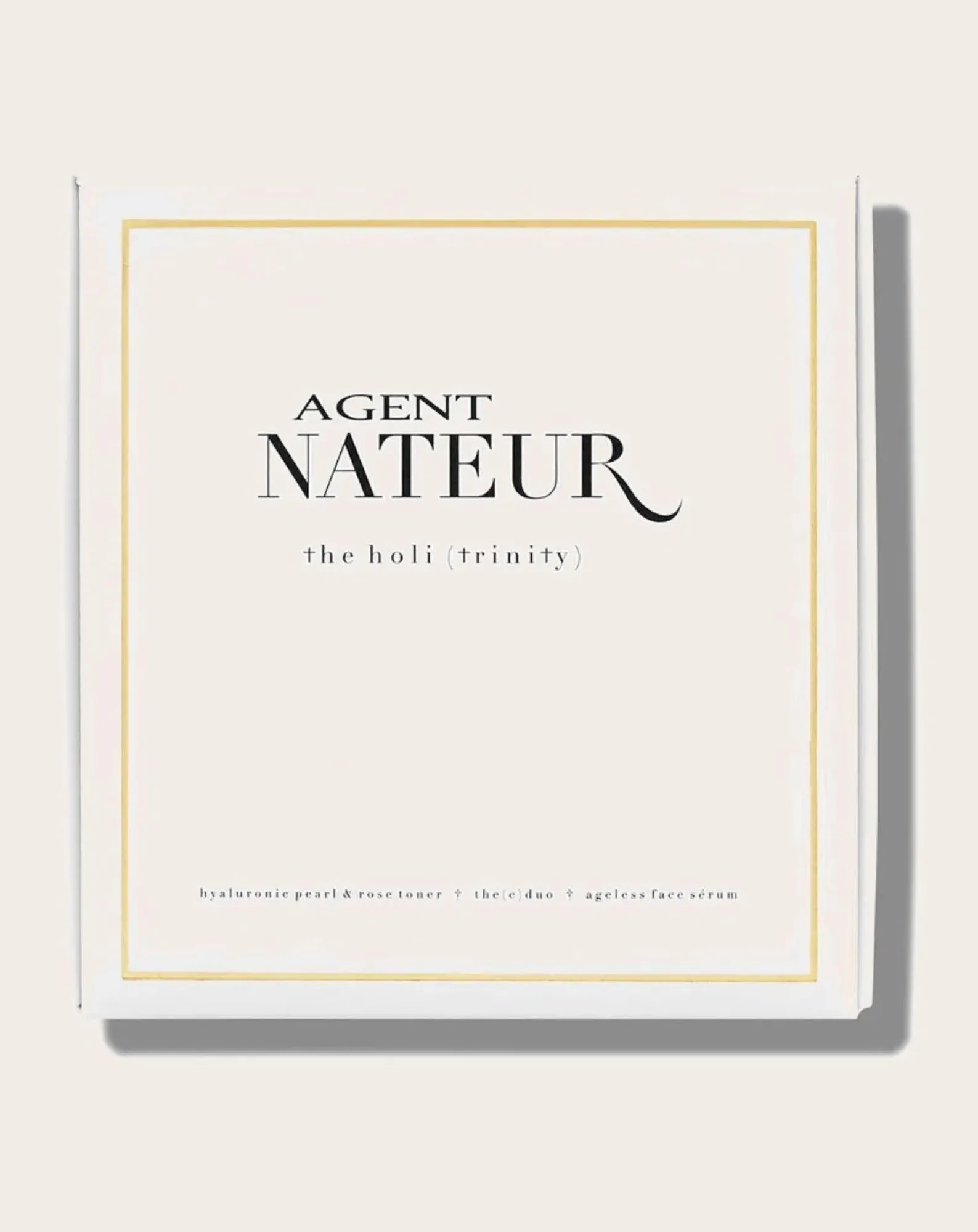 Agent Nateur Soins Du Visage-Holi (Trinity) Skincare Set Non teinté
