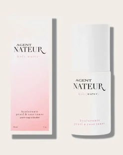 Agent Nateur Soins Du Visage-Holi (Water) Hyaluronic Pearl & Rose Toner- 30 ml Non teinté