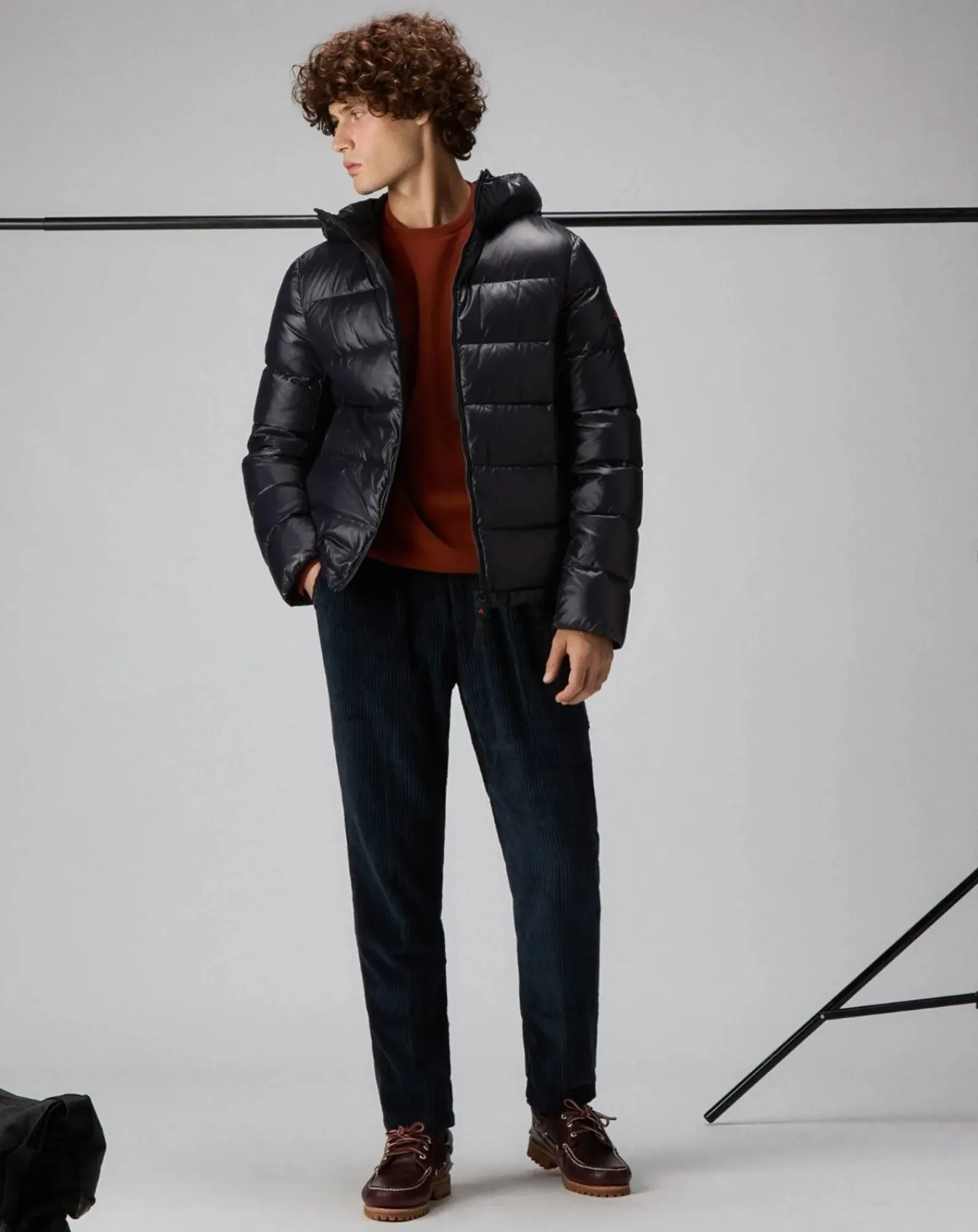 Peuterey Vestes, Manteaux-Honova Lks Linear 04 jacket Bleu foncé
