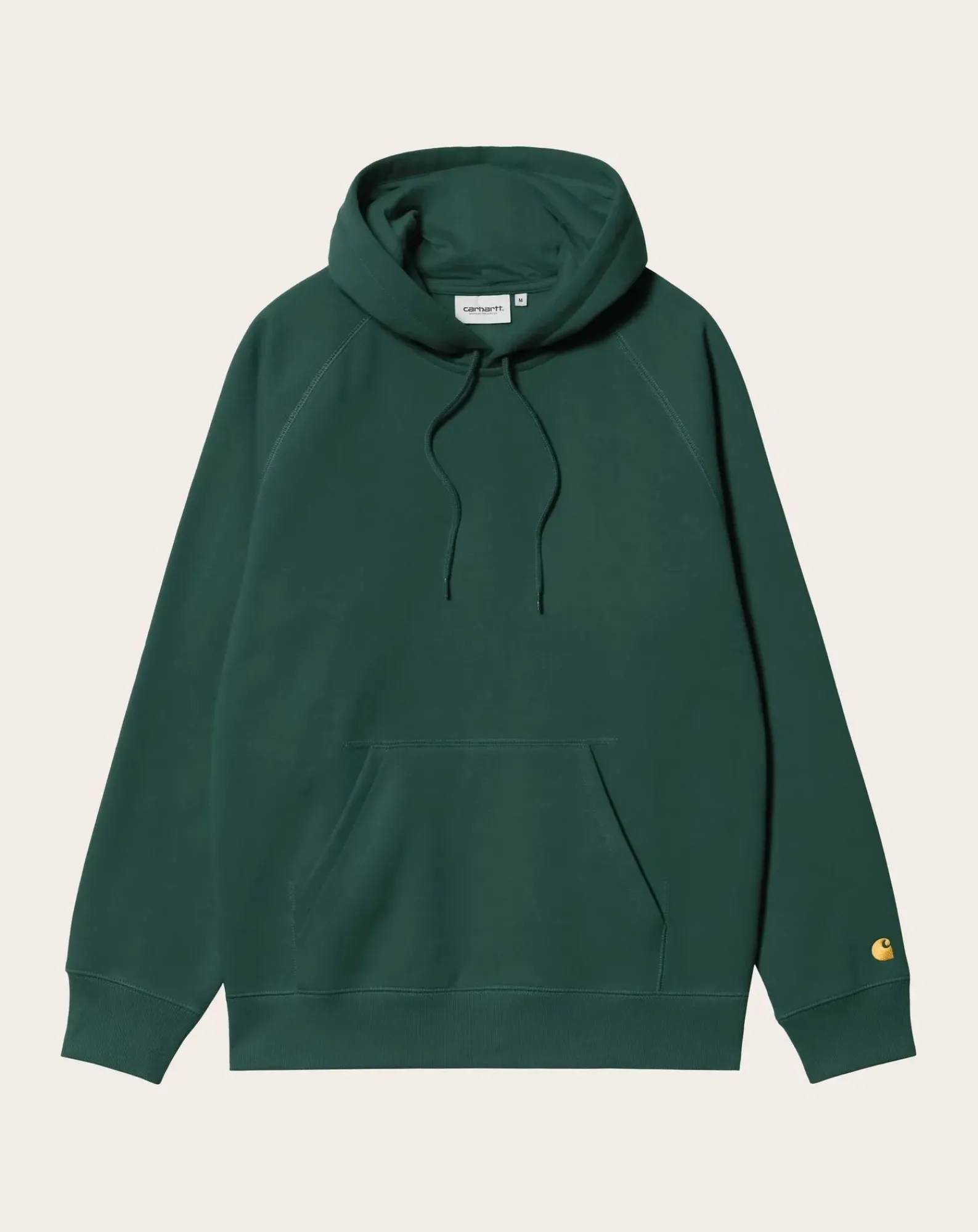 Carhartt WIP Sweats-Hoodie Chase Vert foncé