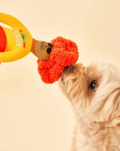 The Furry Folks Accessoires Animaux-Hooman Surfer digging toy Orange