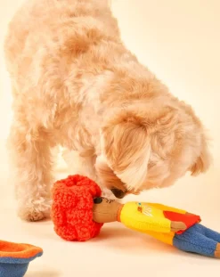 The Furry Folks Accessoires Animaux-Hooman Surfer digging toy Orange