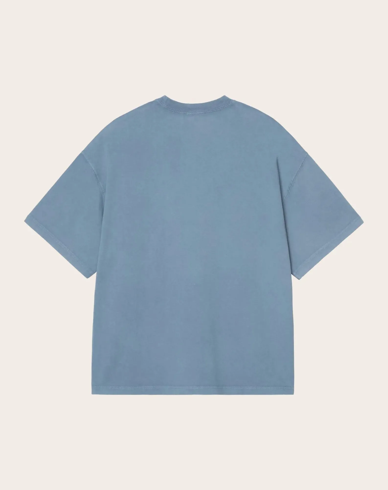 Carhartt WIP Tee-Shirts, Polos-Hudson T-shirt Bleu Acier