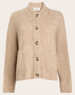 BELLEPIECE Pulls, Gilets-Huxley Baby Alpaca Cardigan Beige
