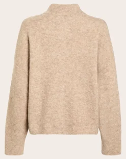 BELLEPIECE Pulls, Gilets-Huxley Baby Alpaca Cardigan Beige