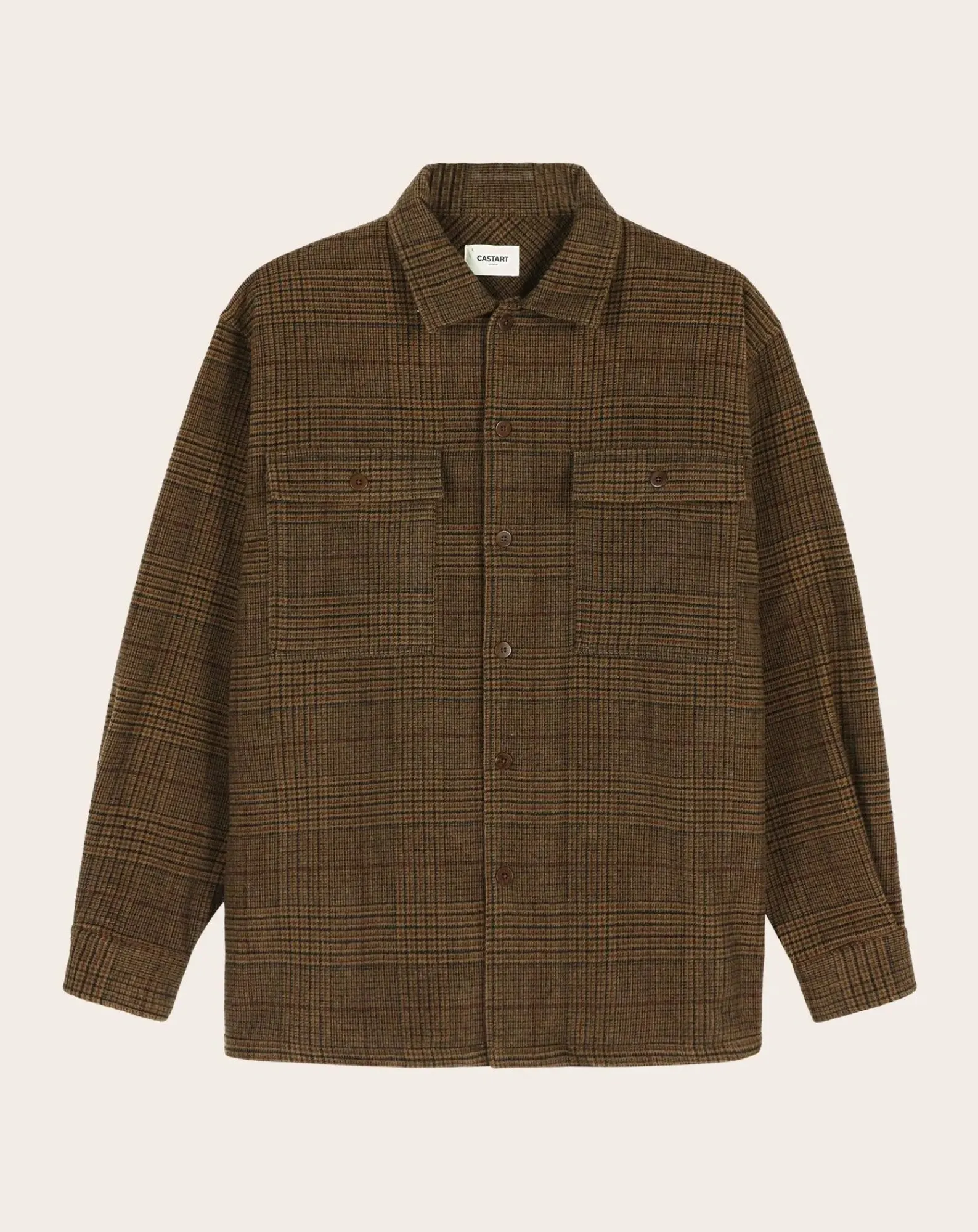 Castart Pulls, Gilets-Imperata wool shirt Marron