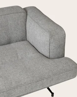 & Tradition Fauteuils, Canapés-Inland AV22 2-Seater Sofa, Black Base Gris