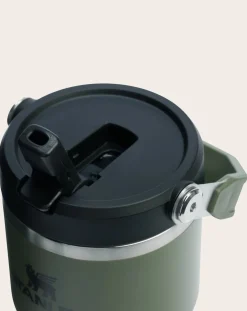 Stanley 1913 Gourdes, Lunch-Box-Insulated tumbler - IceFlow Flip Straw 2.0 Vert sapin