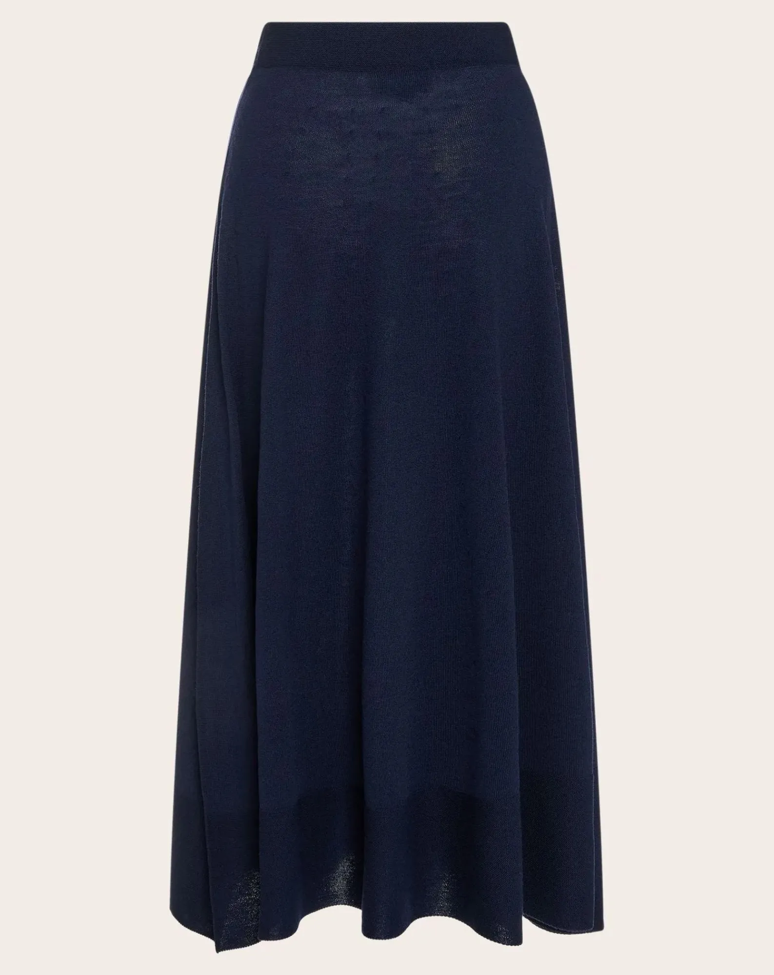 Momoni Robes, Jupes-Isla skirt Merino wool Bleu nuit