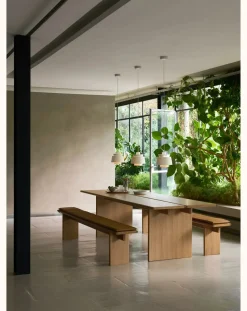 & Tradition Chaises, Tabourets-Ita OS5 bench Chêne clair