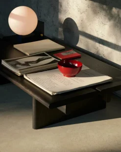 & Tradition Tables, Bureaux-Ita OS3 coffee table Chêne Foncé
