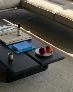 & Tradition Tables, Bureaux-Ita OS3 coffee table Chêne Foncé