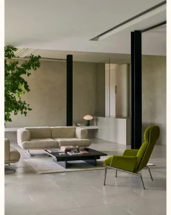 & Tradition Tables, Bureaux-Ita OS4 coffee table Chêne Foncé