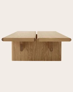 & Tradition Tables, Bureaux-Ita OS3 coffee table Chêne clair