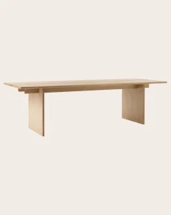 & Tradition Tables, Bureaux-Ita OS2 dining table Chêne clair