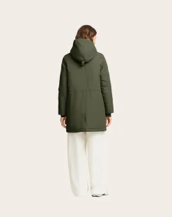 g-lab Vestes, Manteaux-Ivy parka Vert kaki