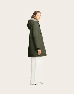 g-lab Vestes, Manteaux-Ivy parka Vert kaki