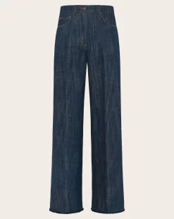 Momoni Pantalons, Jeans-Jean Aoki Bleu