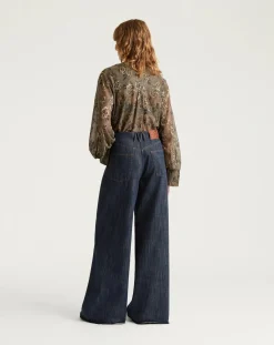 Momoni Pantalons, Jeans-Jean Aoki Bleu
