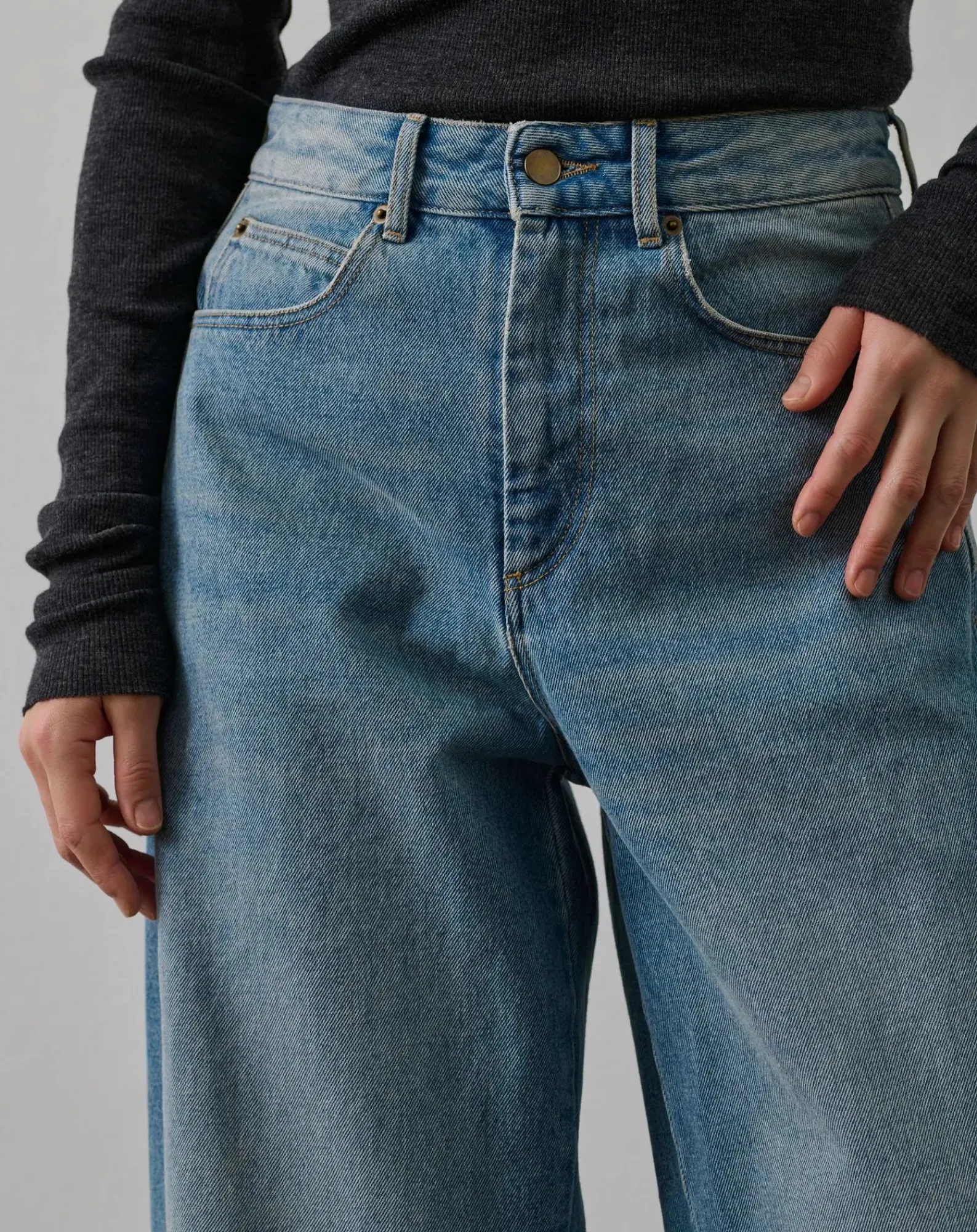 Soeur Pantalons, Jeans-Jean Eliott Bleu délavé