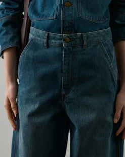 Soeur Pantalons, Jeans-Jean Gabin Bleu