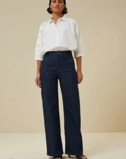 By Bar Pantalons, Jeans-Jean Lina Denim brut
