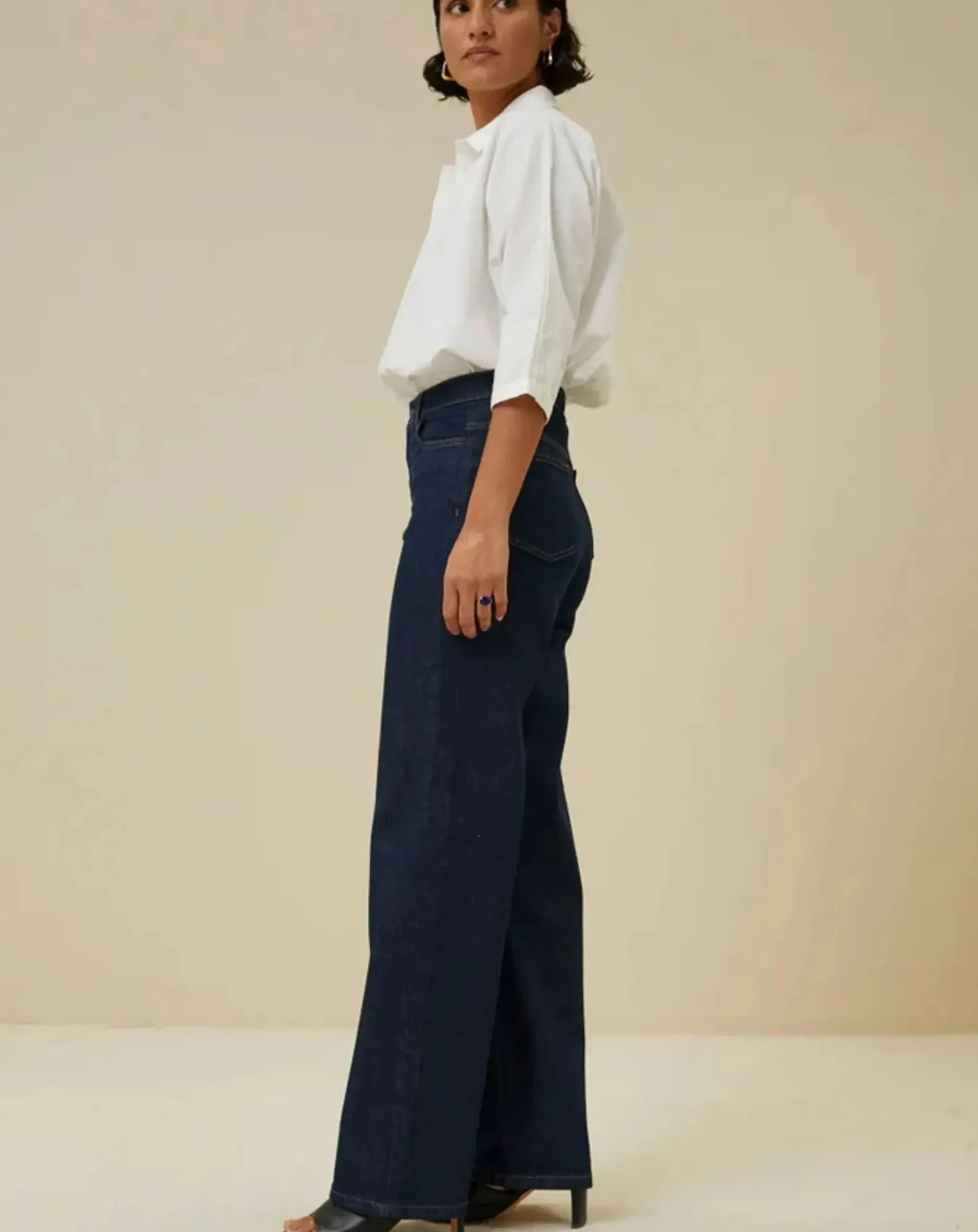 By Bar Pantalons, Jeans-Jean Lina Denim brut