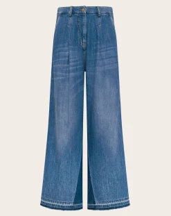 Momoni Pantalons, Jeans-Jean Oak Bleu