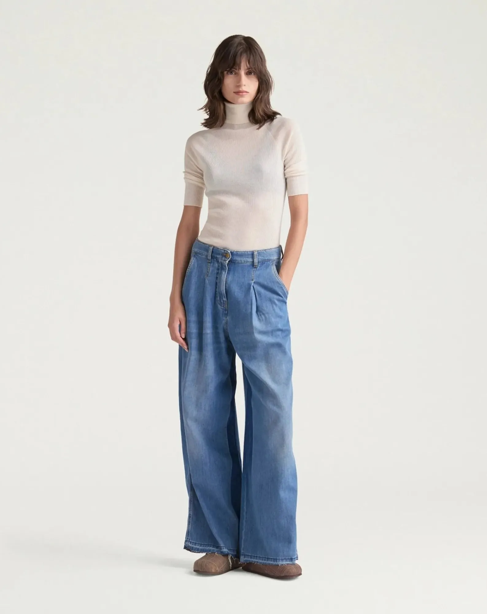 Momoni Pantalons, Jeans-Jean Oak Bleu