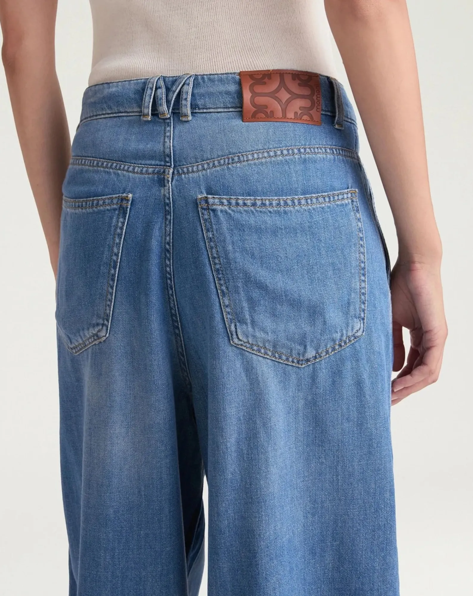 Momoni Pantalons, Jeans-Jean Oak Bleu