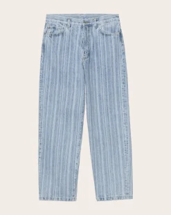 Carhartt WIP Pantalons, Jeans-Jean Rylan Hampton Striped Denim bleached