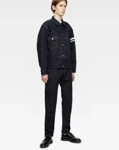 MOMOTARO JEANS Vestes, Manteaux-Jeans 002 Classic Cotton Jacket Bleu indigo