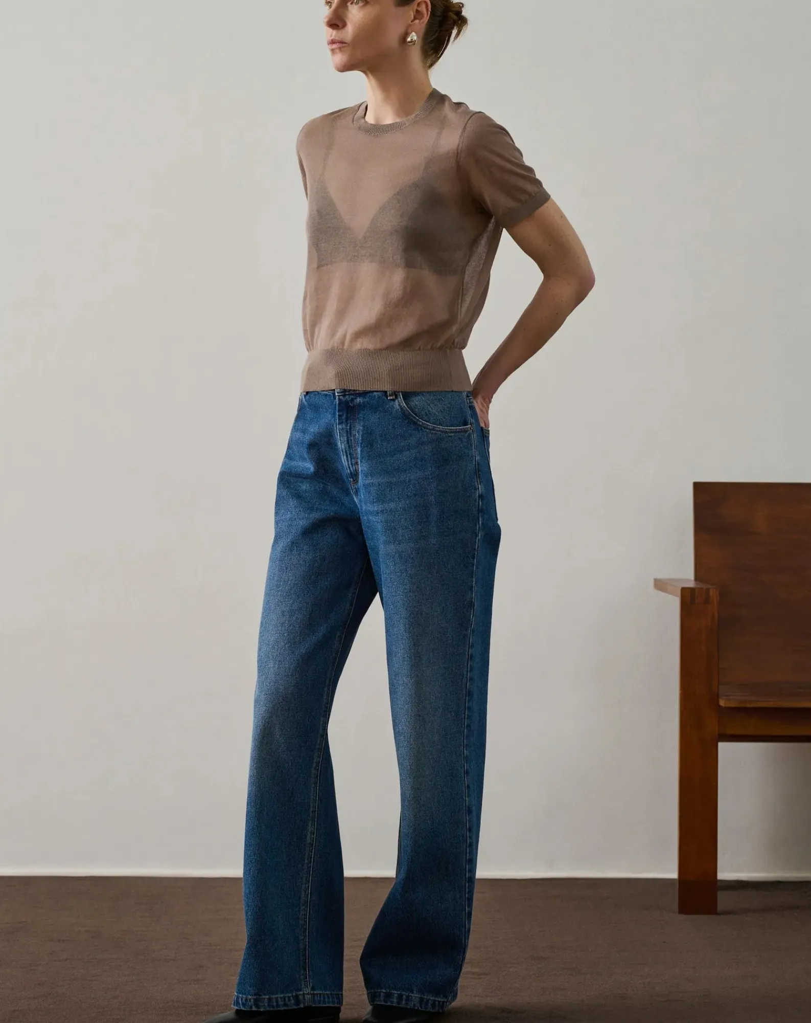 Soeur Pantalons, Jeans-John Calvin Bleu délavé