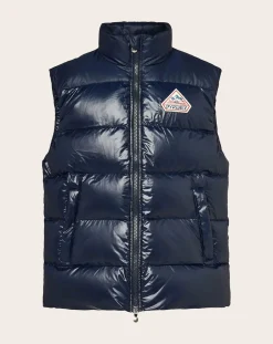 Pyrenex Vestes, Manteaux-John sleeveless down jacket Vert kaki