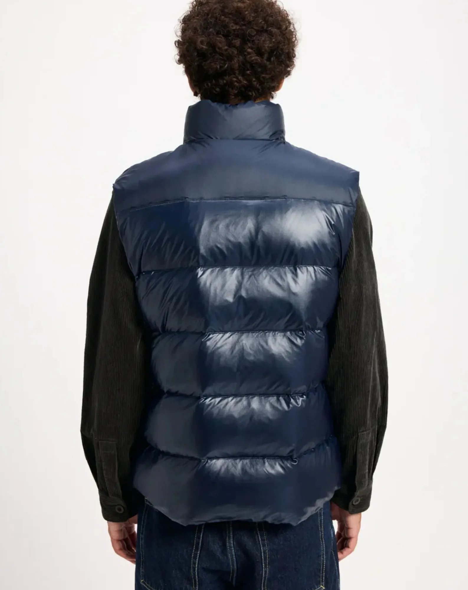 Pyrenex Vestes, Manteaux-John sleeveless down jacket Vert kaki