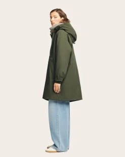 g-lab Vestes, Manteaux-Joy parka Vert kaki