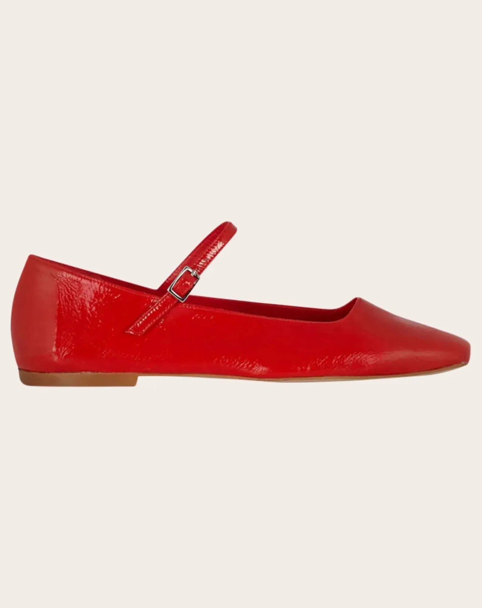 Augusta Ballerines-Julieta patent ballerinas Rouge