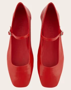 Augusta Ballerines-Julieta patent ballerinas Rouge