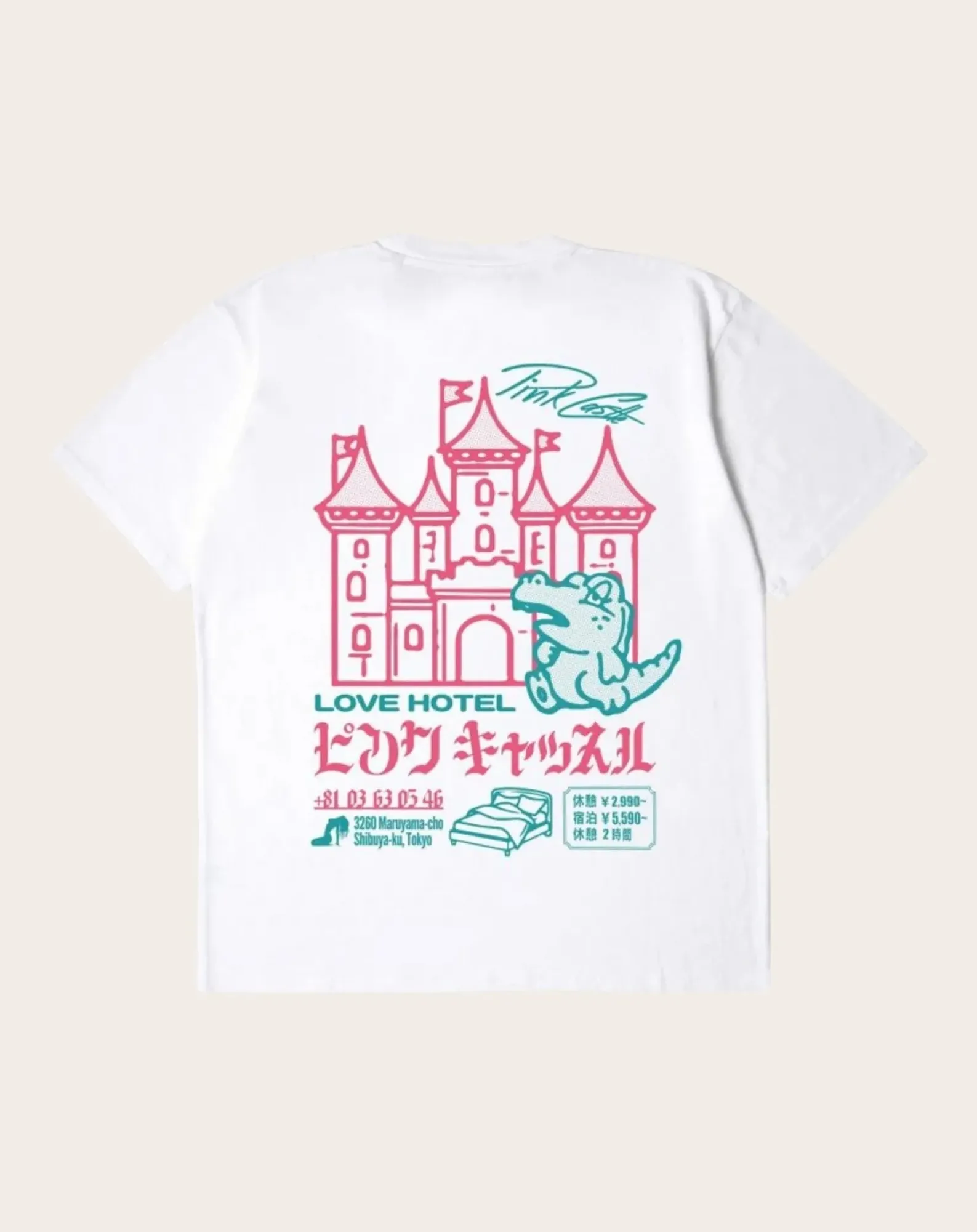 Edwin Tee-Shirts, Polos-Kamera TS Cotton short-sleeve T-shirt Blanc