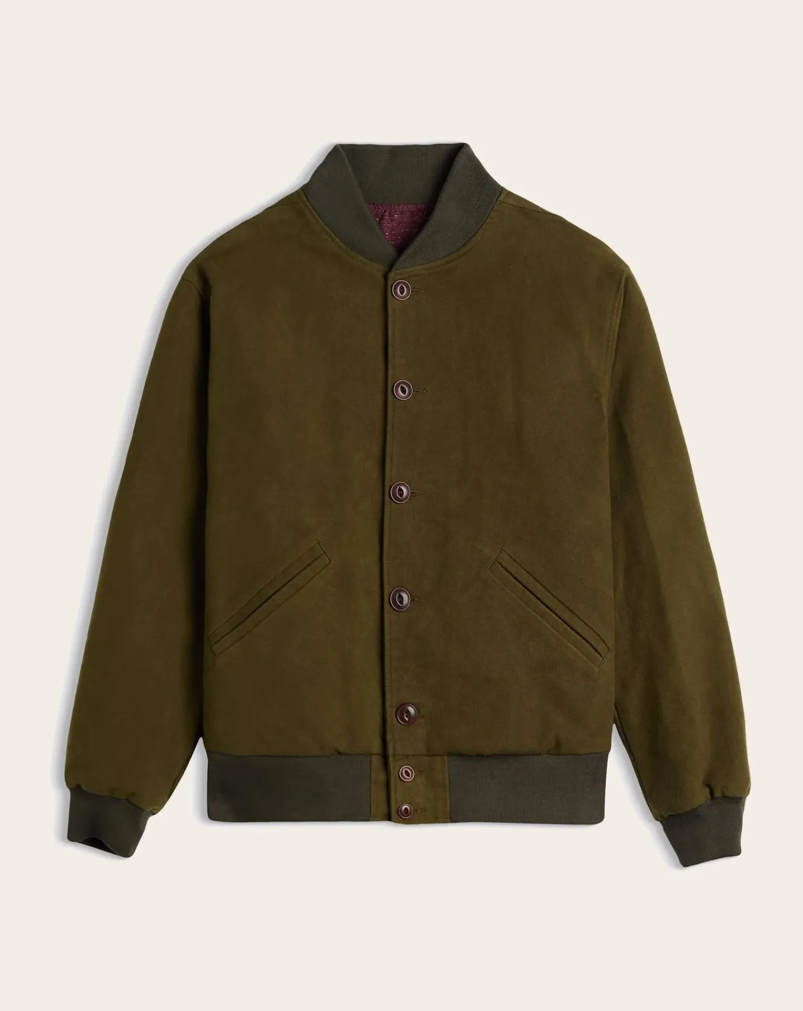 Homecore Vestes, Manteaux-Kappa Vosges Reversible Jacket Vert kaki